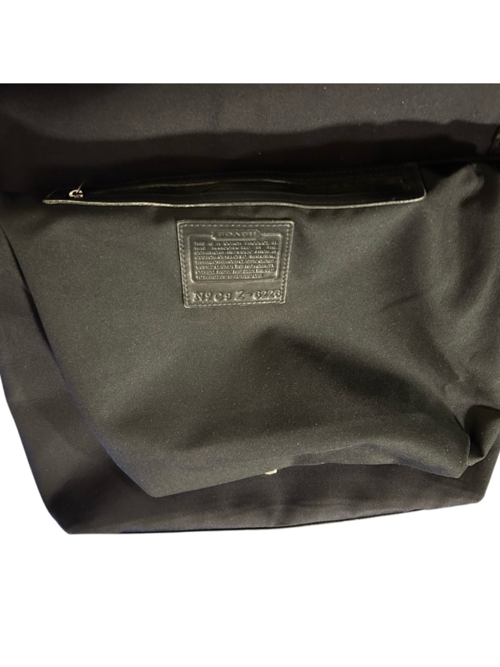 Coach Aero Unisex Style 6226 Vintage 1999 Laptop Bag Nylon Leather Trim - Picture 11 of 14